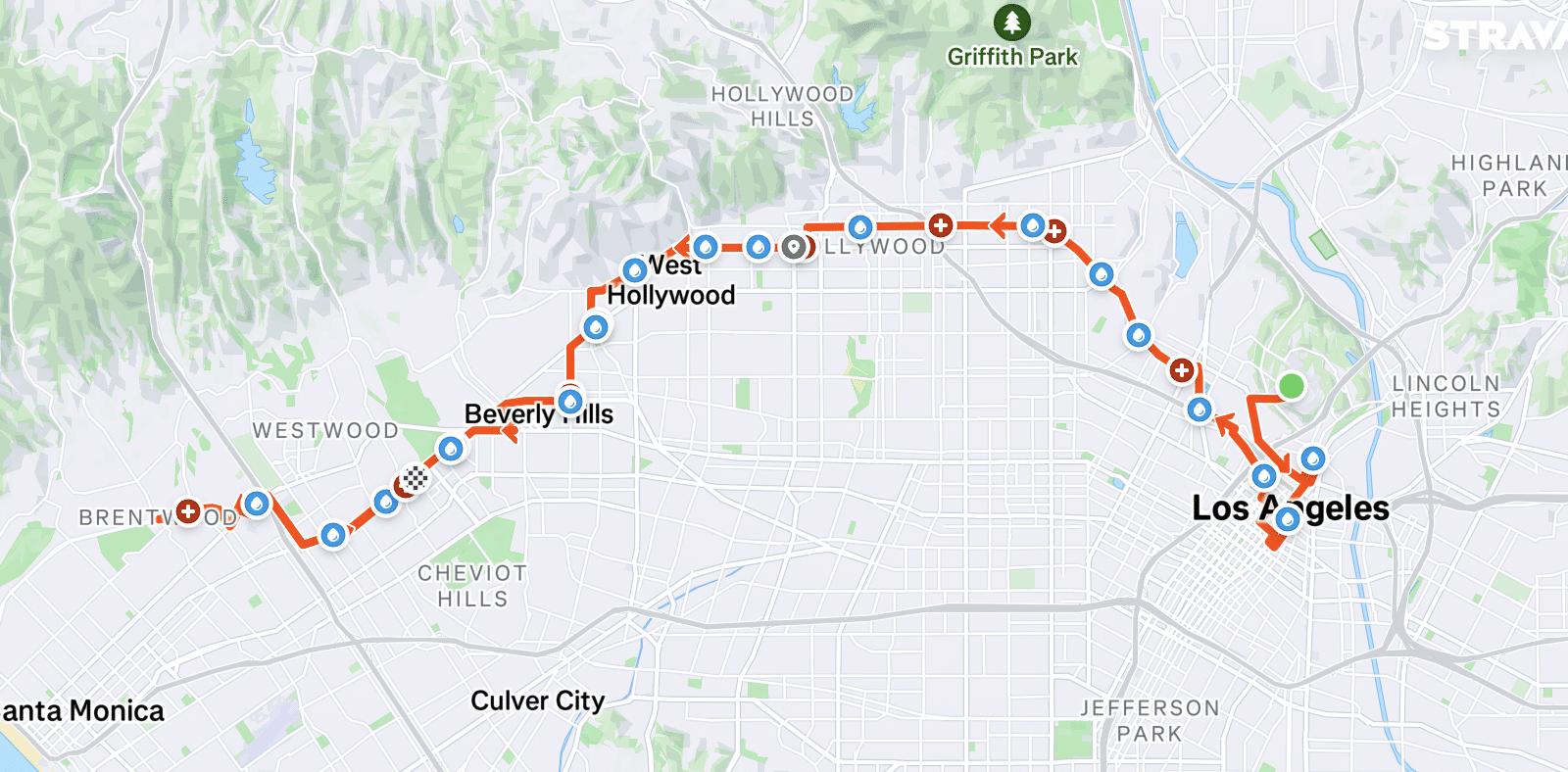 marathon de los angeles