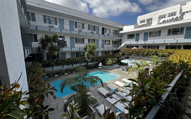 beverly laurel hotel los angeles