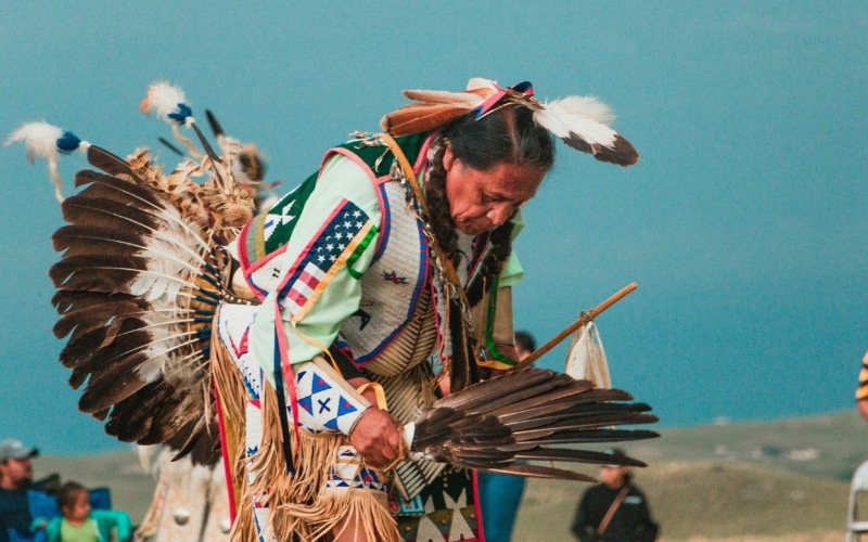 navajo native americans monument valley powwow