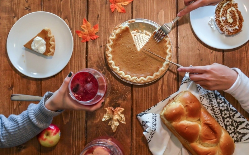 pumpkin pie, tarte à la citrouille, automne